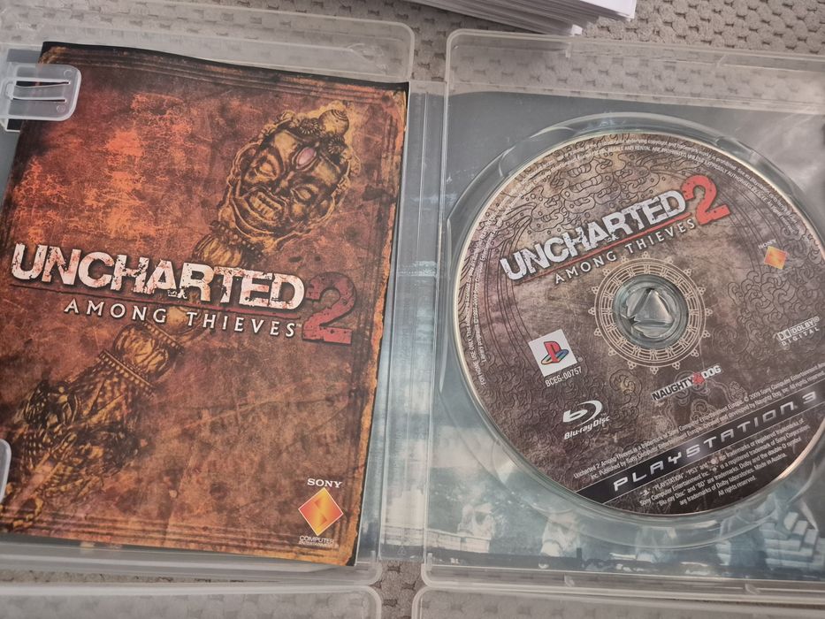 Colecție Joc original Uncharted 2 și 3 PlayStation 3 PS3 PS 3