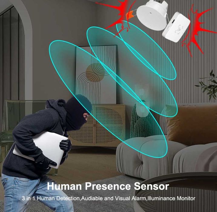 ZigBee датчик присутствия человека Tuya / Smart Life