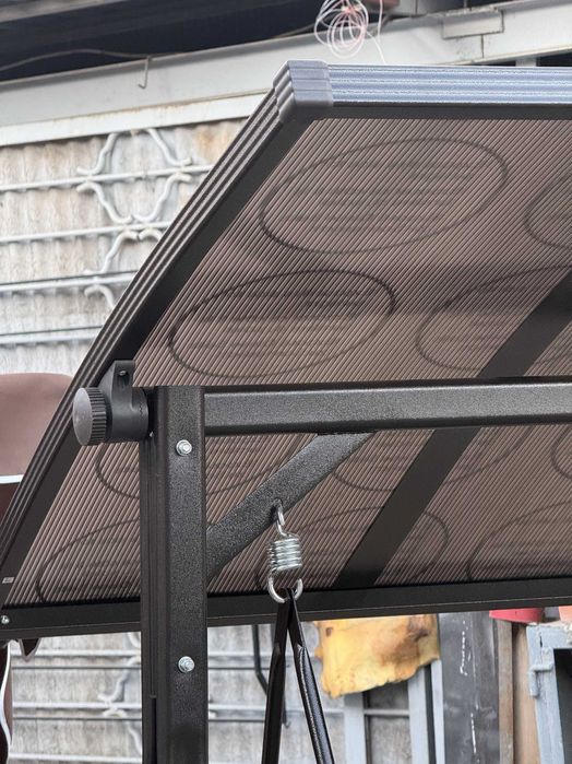 Садовые качели, 3 местные с крышей,