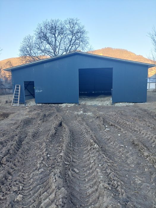 Hala metalica 240mp 12x20x3 și structurii metalicealte dimensiuni