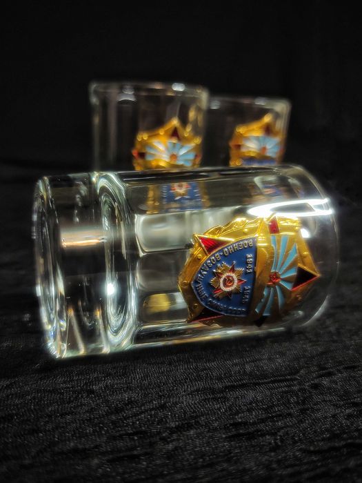 Стопки Подарочные. ВВС СССР. 3 шт. - 50 мл.