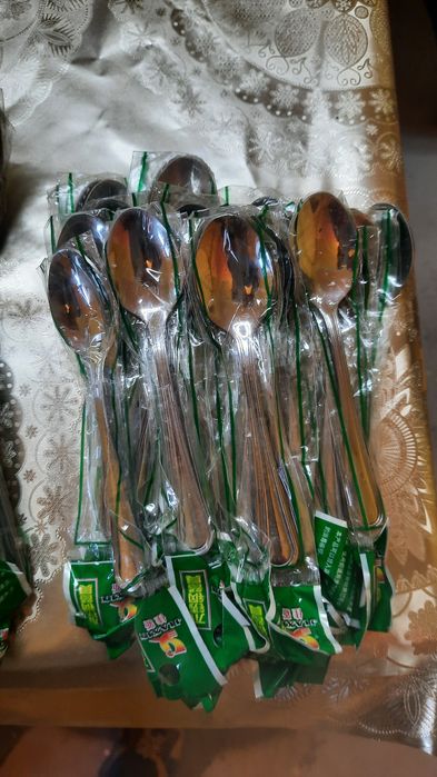 Алюминиевые ложки продам новые.