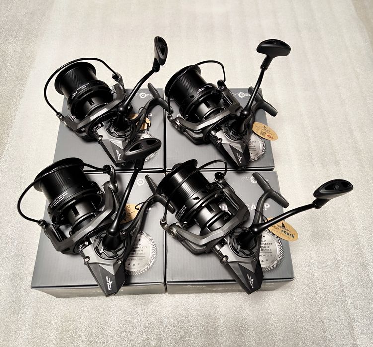 SET 4 Mulinete Eastshark COMMANDER CARP 10000 7+1RULMENTI NEW 2024