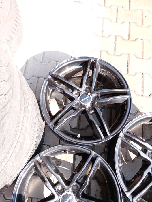 4 jante aliaj 5x112 R17 potrivesc audi A3 A4 A6 Q3 Q5 Skoda Volkswagen