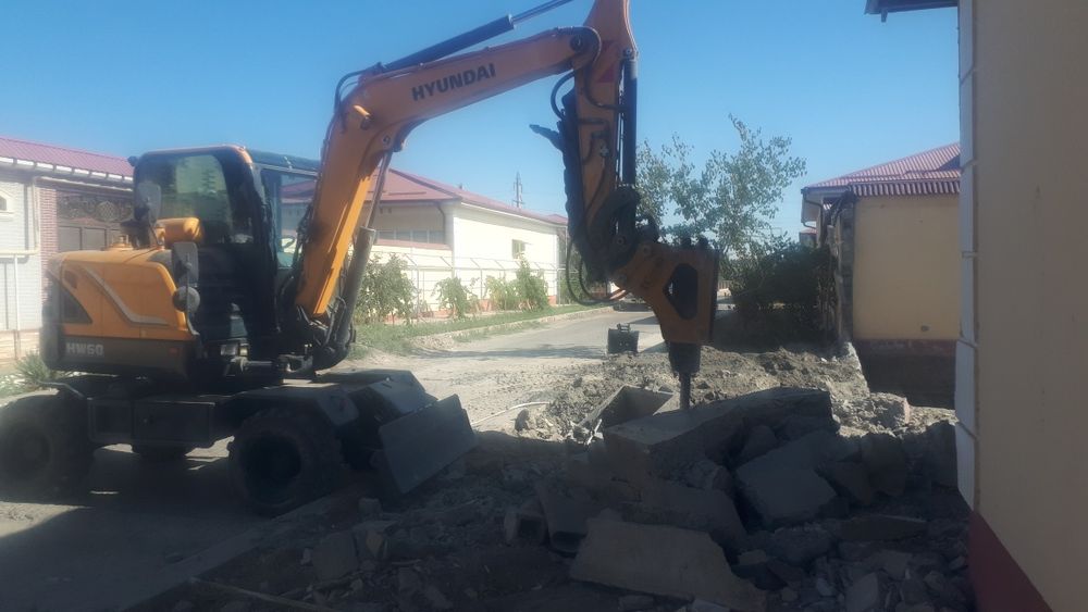 катлаван  падвал траншеи снос далбить перфаратор