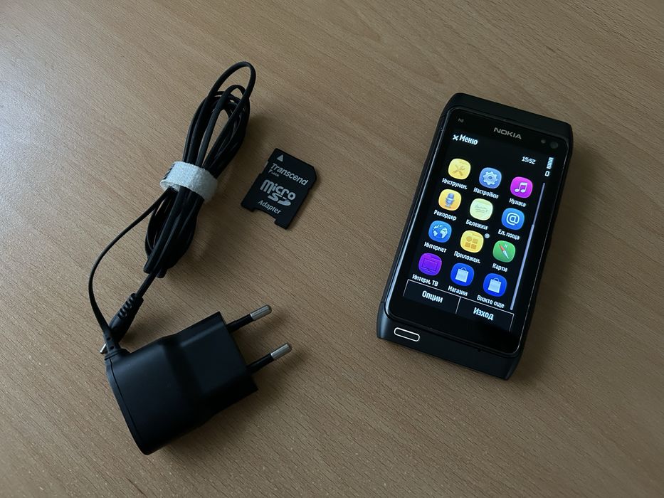 Nokia N8 черен запазен