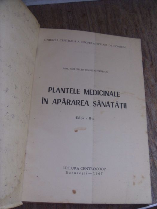 plantele medicinale in apararea sanatatii