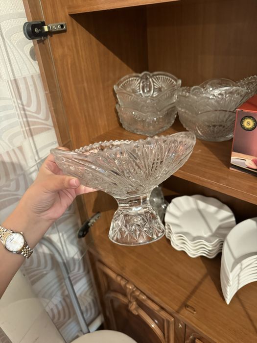продам фужеры хрусталь