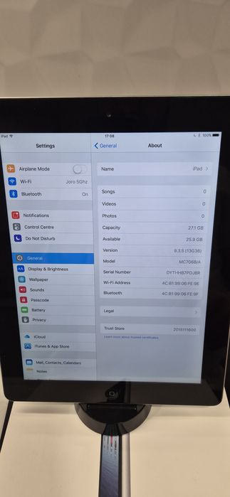 Ipad 3 Gen 32gb Model A1416