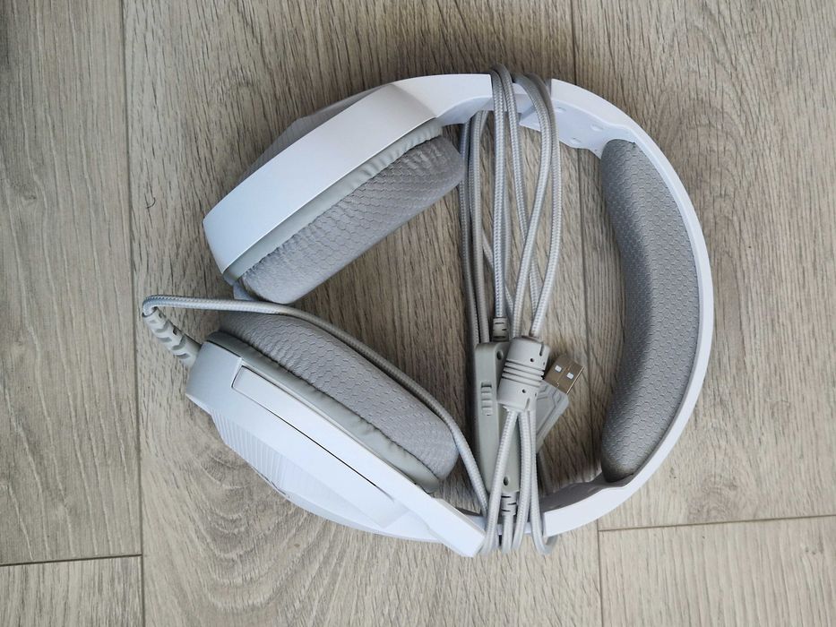 Casti MARVO albe USB