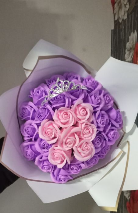 Buchete din săpun pt persoana iubita