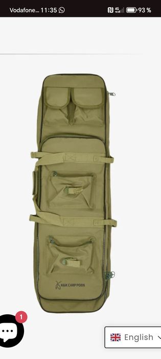 Rod Pod- K&K CARP PODS - full carbon