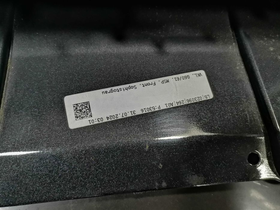 Нова Предна Броня Комплект BMW 5 i5 G60 G61 M Sport Paket Sophistograu