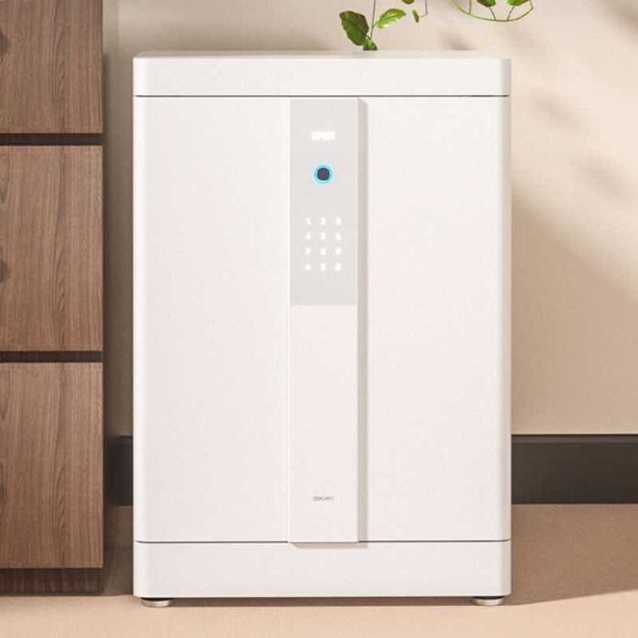 Сейф DELI "4026'' биометрический 600х380х360мм, 69,35 кг