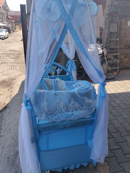 Продавам Бебешка кошара и количка