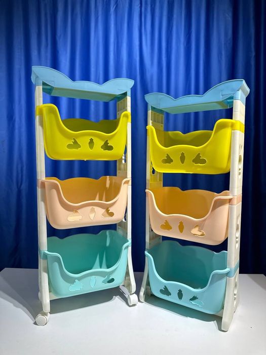 Детский комод с колесиками  для хранения игрушки и другое предметы