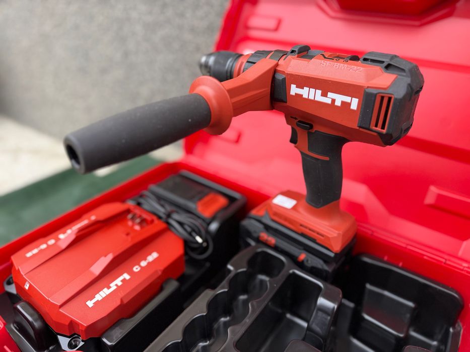 Hilti SF 8M-22 NURON – изключително мощен акумулаторен винтоверт ТОП