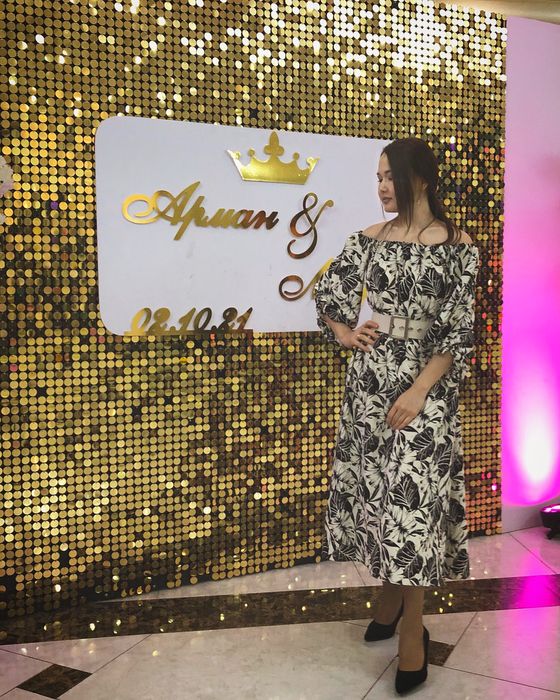 Платье крестьянка