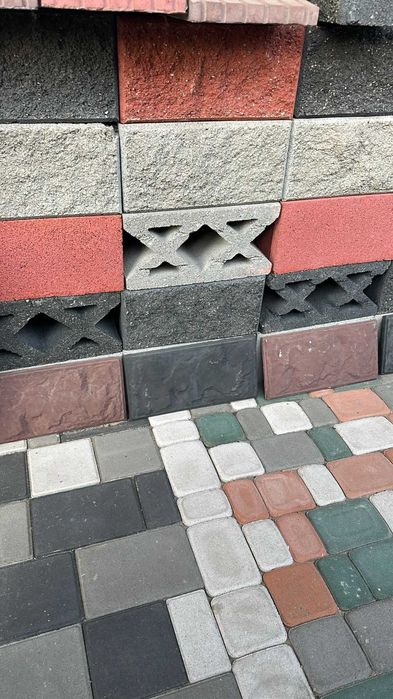 Пескоблок, Сплитерный блок, Шлакоблок