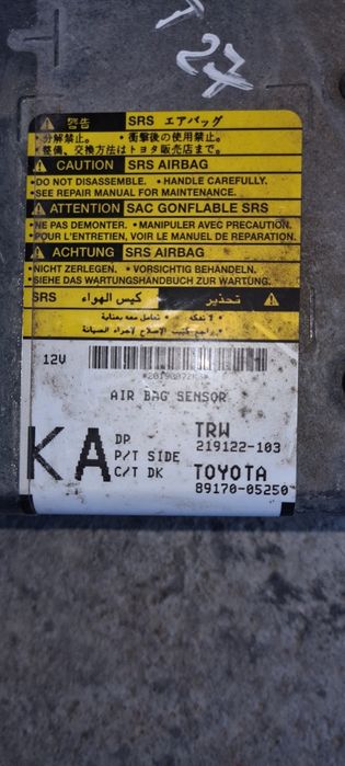 Kit Centuri,airbag volan,pasager,calculator airbag Toyota Avensis t27
