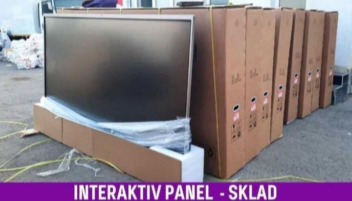 Сенсорный Интерактивный Панел 4К 98"86"75"65"55 +OPS с Доставкой