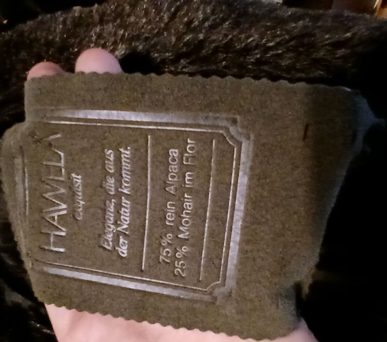 Blana naturala Alpaca