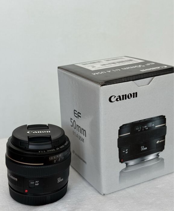 Объектив Canon 50mm 1.4 ef