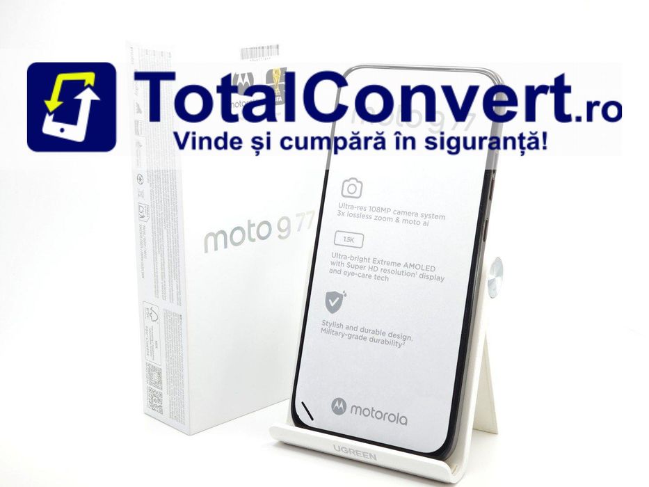 Motorola G77 5G 256GB Black 8GB Dual SIM, Garantie 24 luni | #R94617