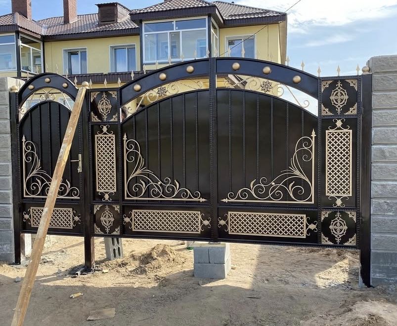Кованные ворота на заказ