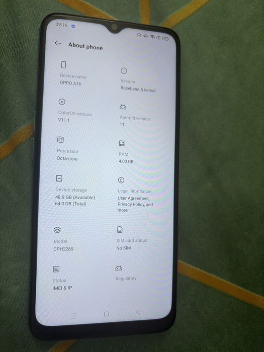 Oppo A16 in stare foarte buna