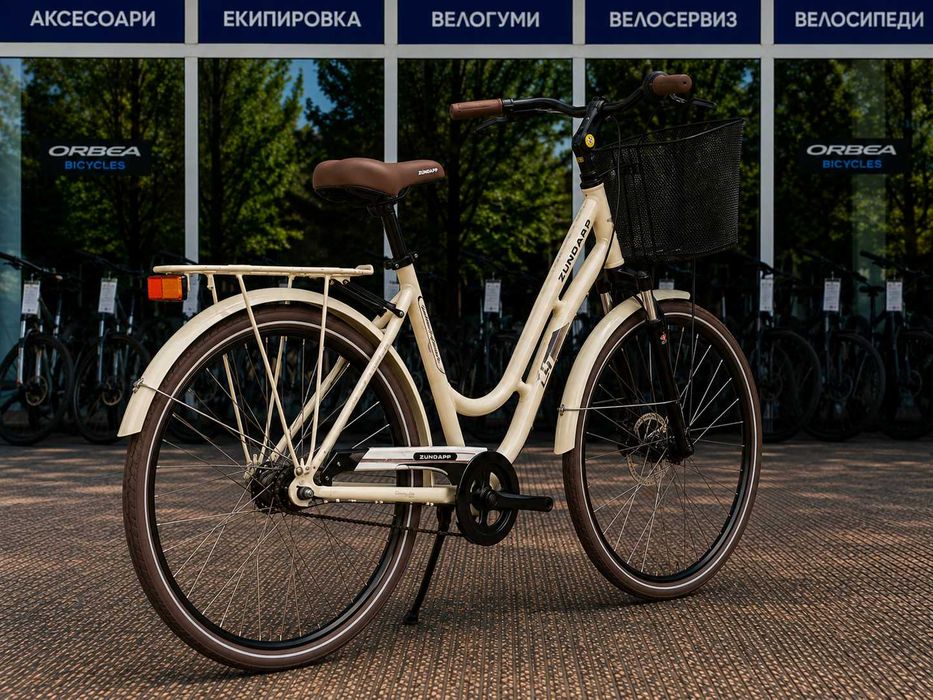 НОВ Градски Велосипед Leader Madeira Light Ivory 28 - БЕЗПЛАТНА ДОСТАВКА