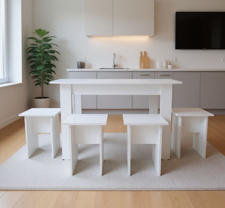 Продам стол белый