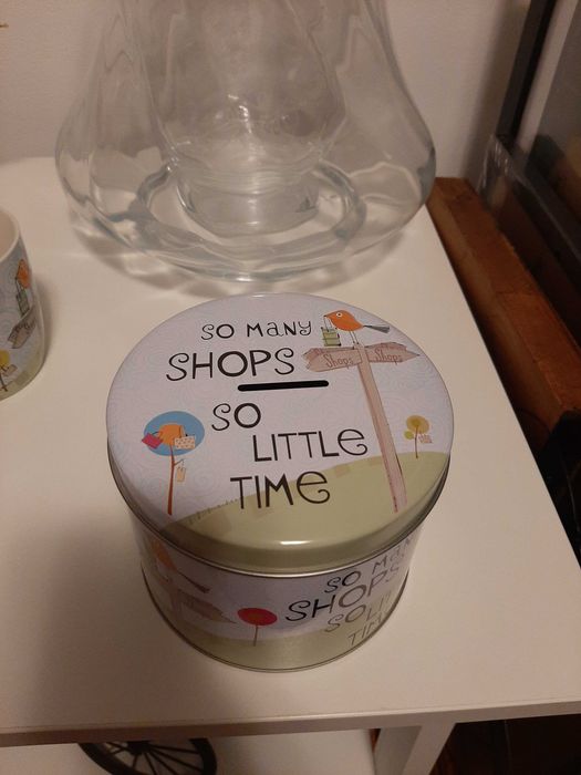 Cana cadou pt shopaholics "So many shops, so little time"