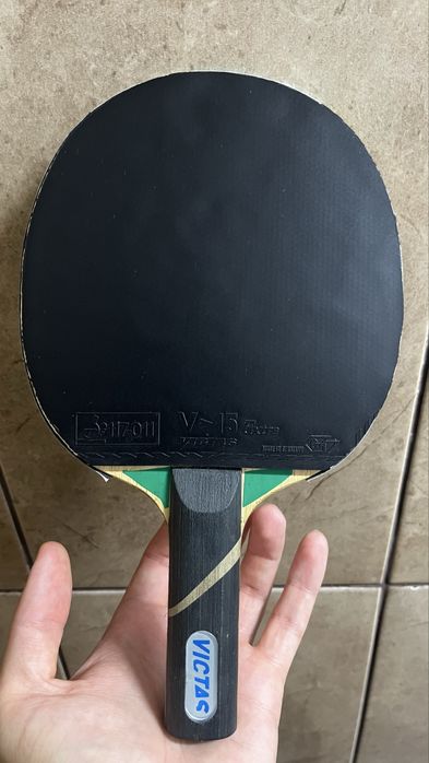 Paleta tenis profesionala carbon Victas (verde)