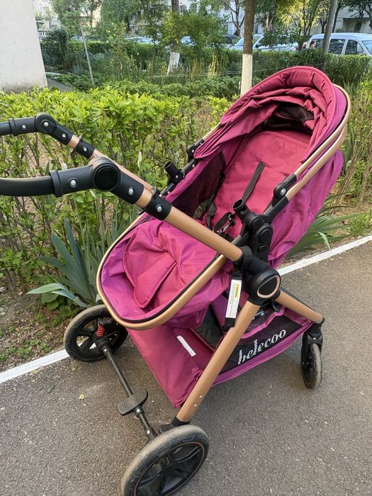 Vand carucior belecoo 2in 1 cu predare doar in Braila