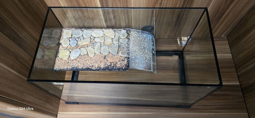 Acvariu țestoase cu filtru