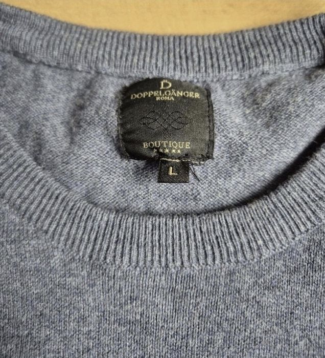 Pulover de bărbați din bumbac și lână Doppelgänger Roma, mărimea L