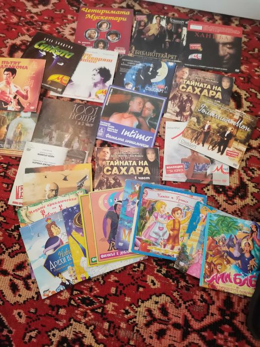 двд плеър  с двд дискове