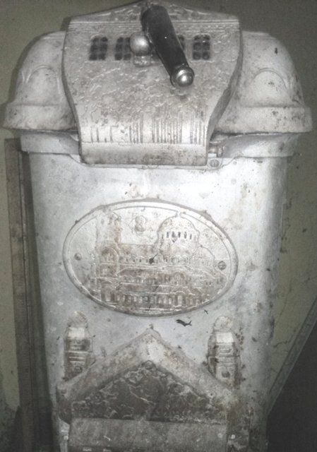 печка на дърва,чугун плоча