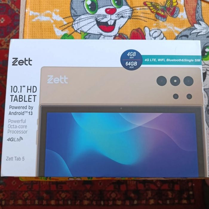 Продам планшет Zett Tab 5 - состояние новое!