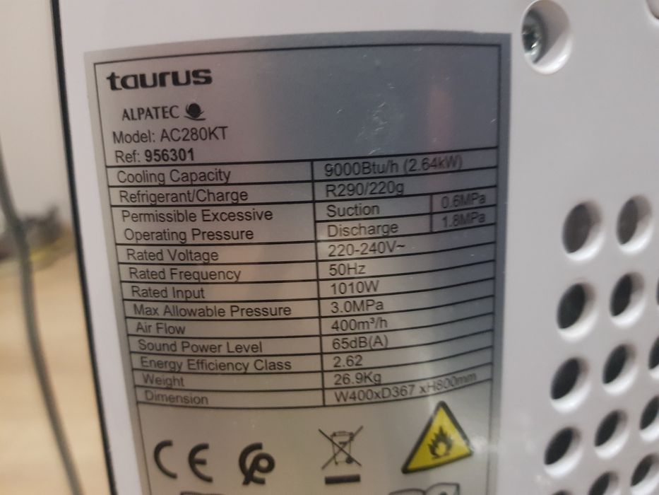 Преносим мобилен климатик