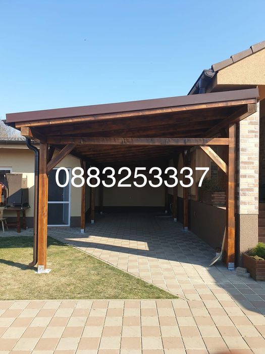 Ремонт и изграждане на нови покриви, изграждане на навеси гаражи и д-р