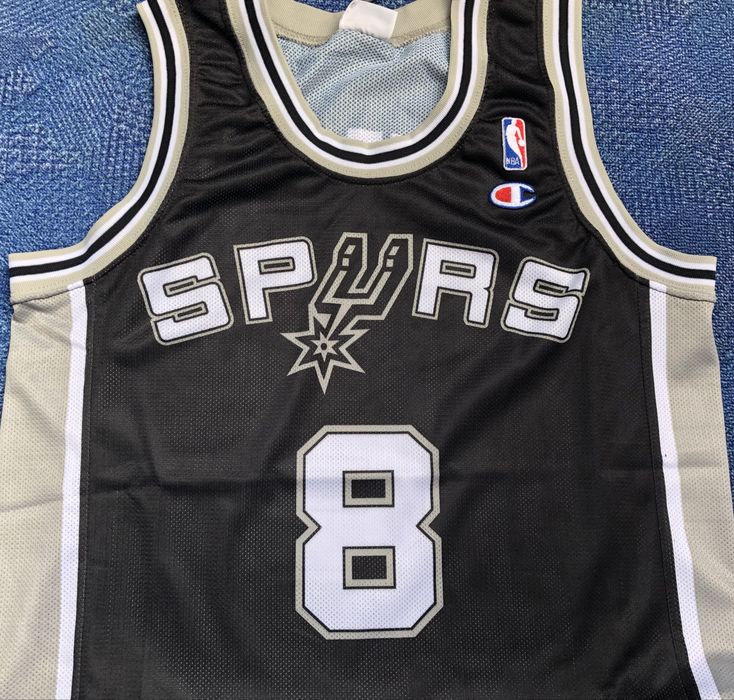 Champion NBA San Antanio Spurs #8 Nesterovic Jersey ОРИГИНАЛЕН мъжки баскет потник - M