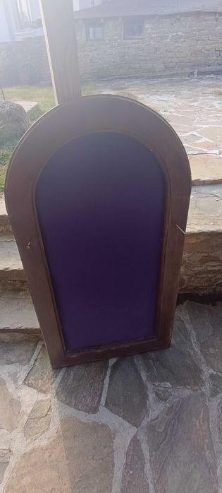 дървена рамка с арка