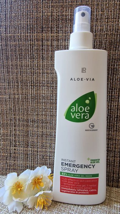 Алое Вера Спрей за спешна помощ с 12 ценни билки от LR - 400ml