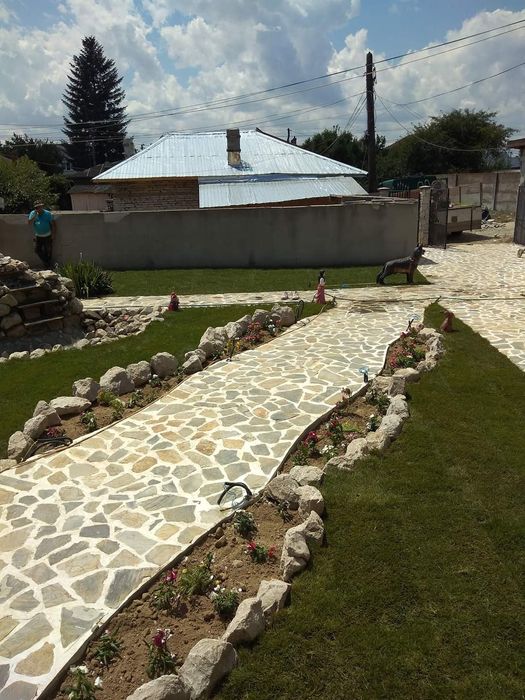 Piatra naturala de munte de Grecia.