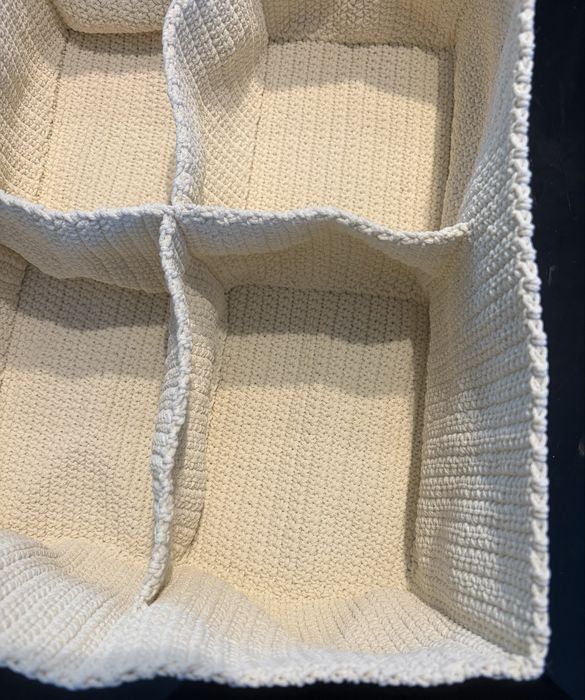 Органайзер на IKEA ръчно плетен