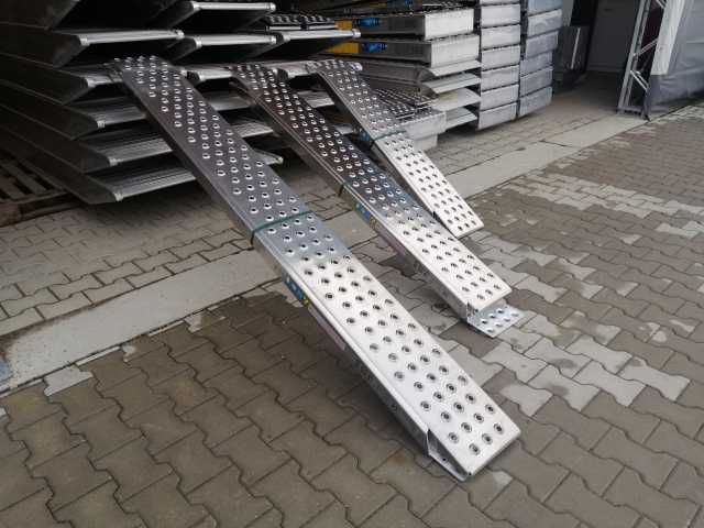 Rampe aluminiu extrem de usoare pentru transport autoturisme