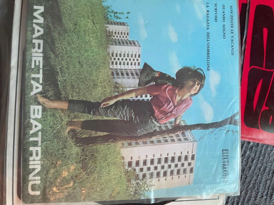 Discuri vinil  mzica usoara, italiana, romante, anii 70