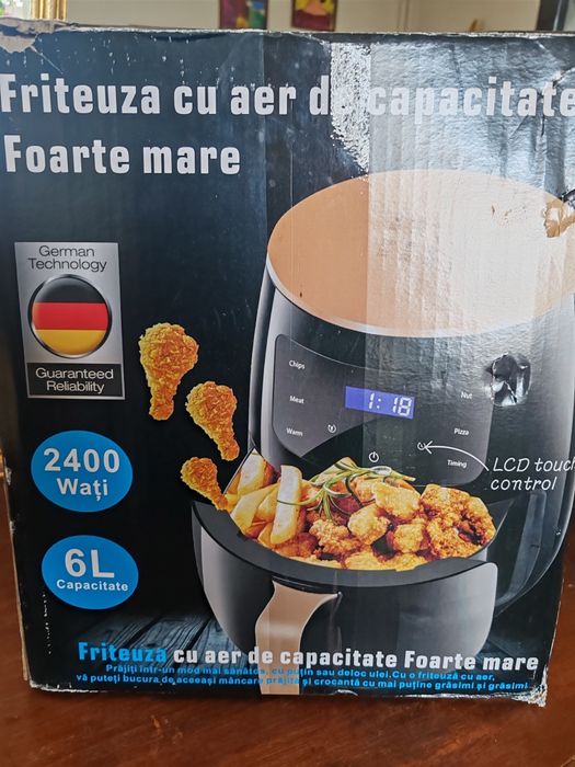 Friteoza cu aer cald